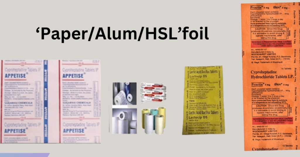 PAPER/ALUM/HSL FOIL